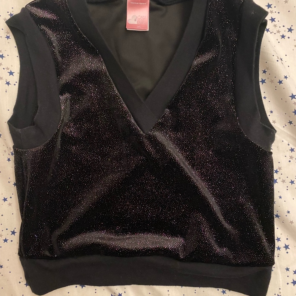 American Apparel. XS. Crop